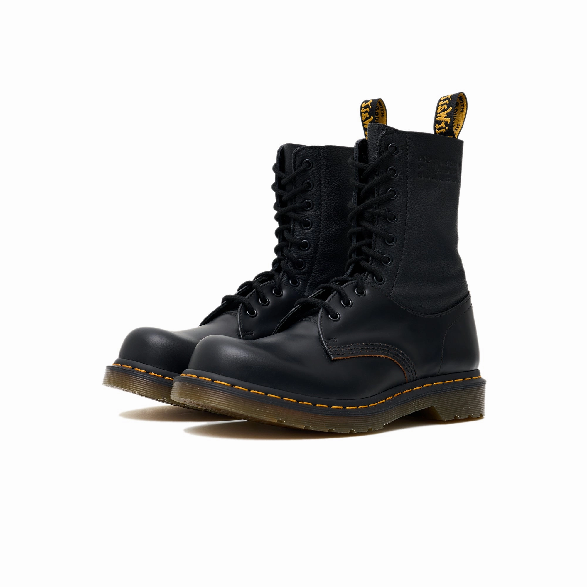 Printed patterns MM6 Maison Margiela x Dr Martens Womens Twisted and Reimagined Boots