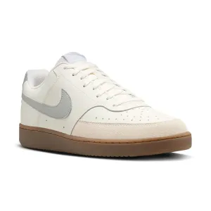 Men's Court Vision Low Sail/Smoke Grey/White Tear Resistant Lacing Shock Diffusing Midsole