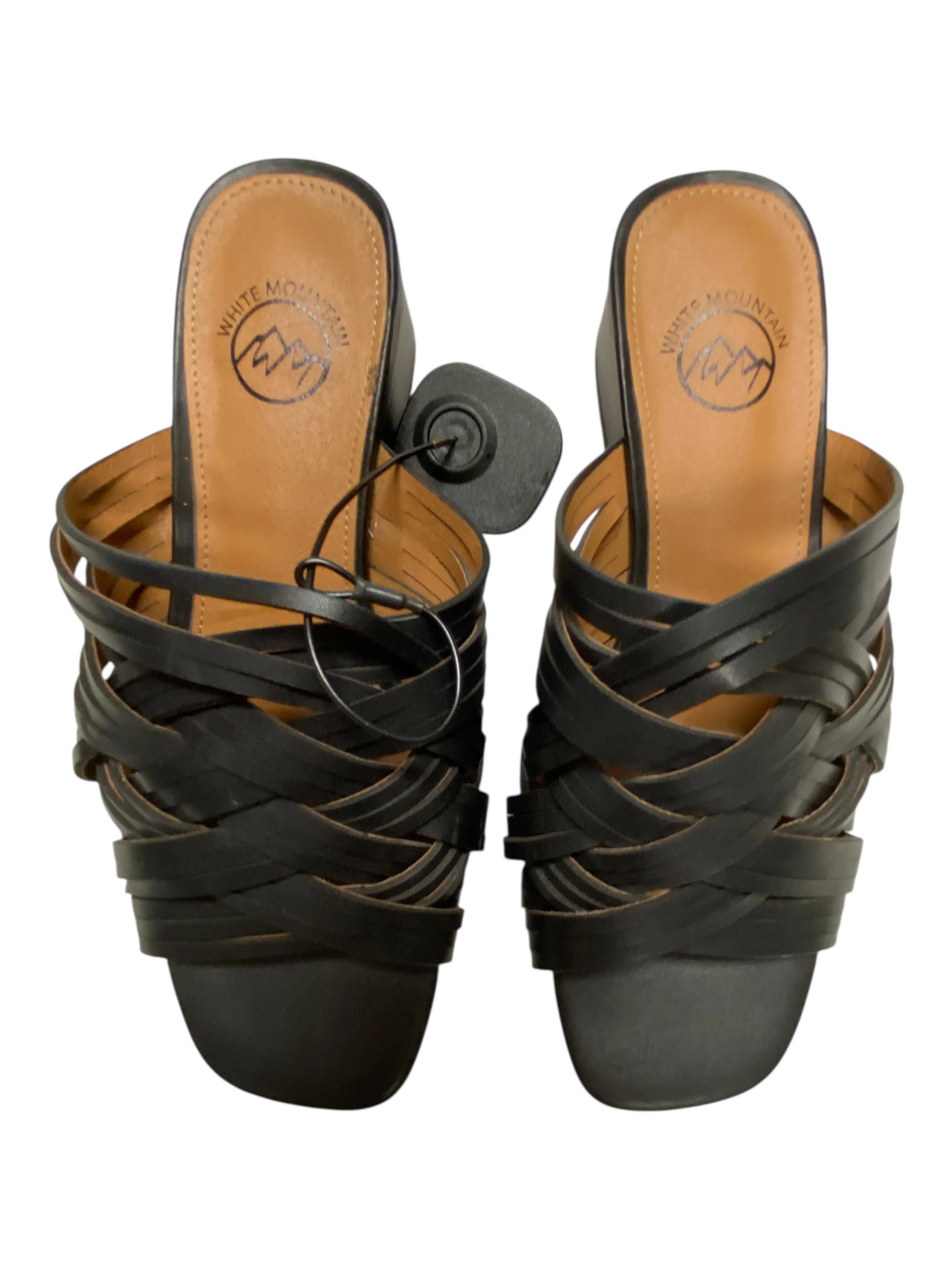 Shoes Heels Block By White Mountain In Black, Size:7.5 Flirty Mood