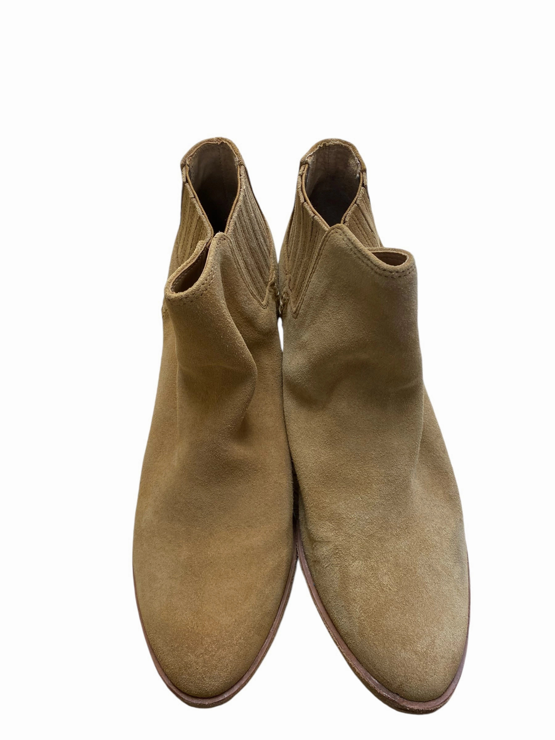 Urban Feel Grip Strong Boots Ankle Flats By Steve Madden In Tan, Size: 10