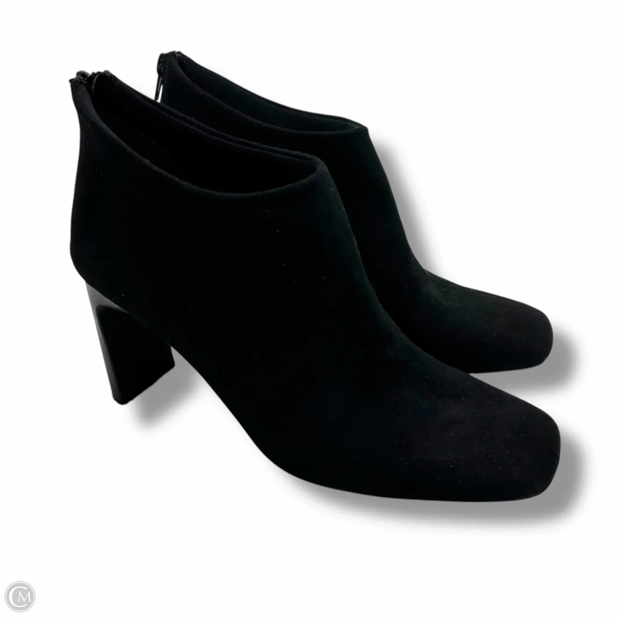 Waterproof Trail Exploration Boots Ankle Heels By Alfani In Black, Size: 8.5
