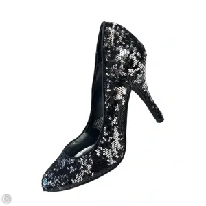 Vintage Vibe Shoes Heels Stiletto By White House Black Market In Black & Silver, Size: 7