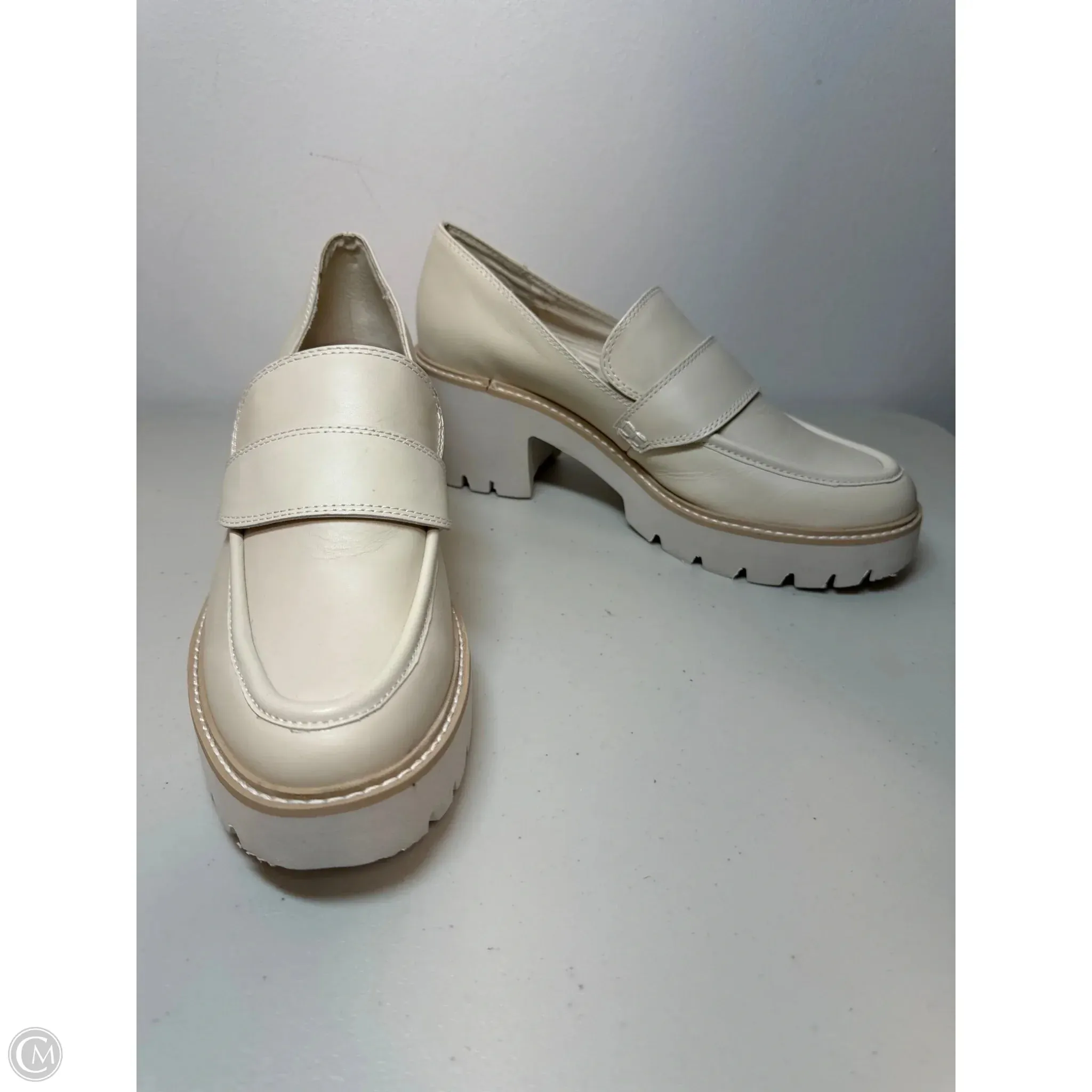 anti static True Comfort Shoes Heels Block By Dolce Vita In Beige, Size: 9.5