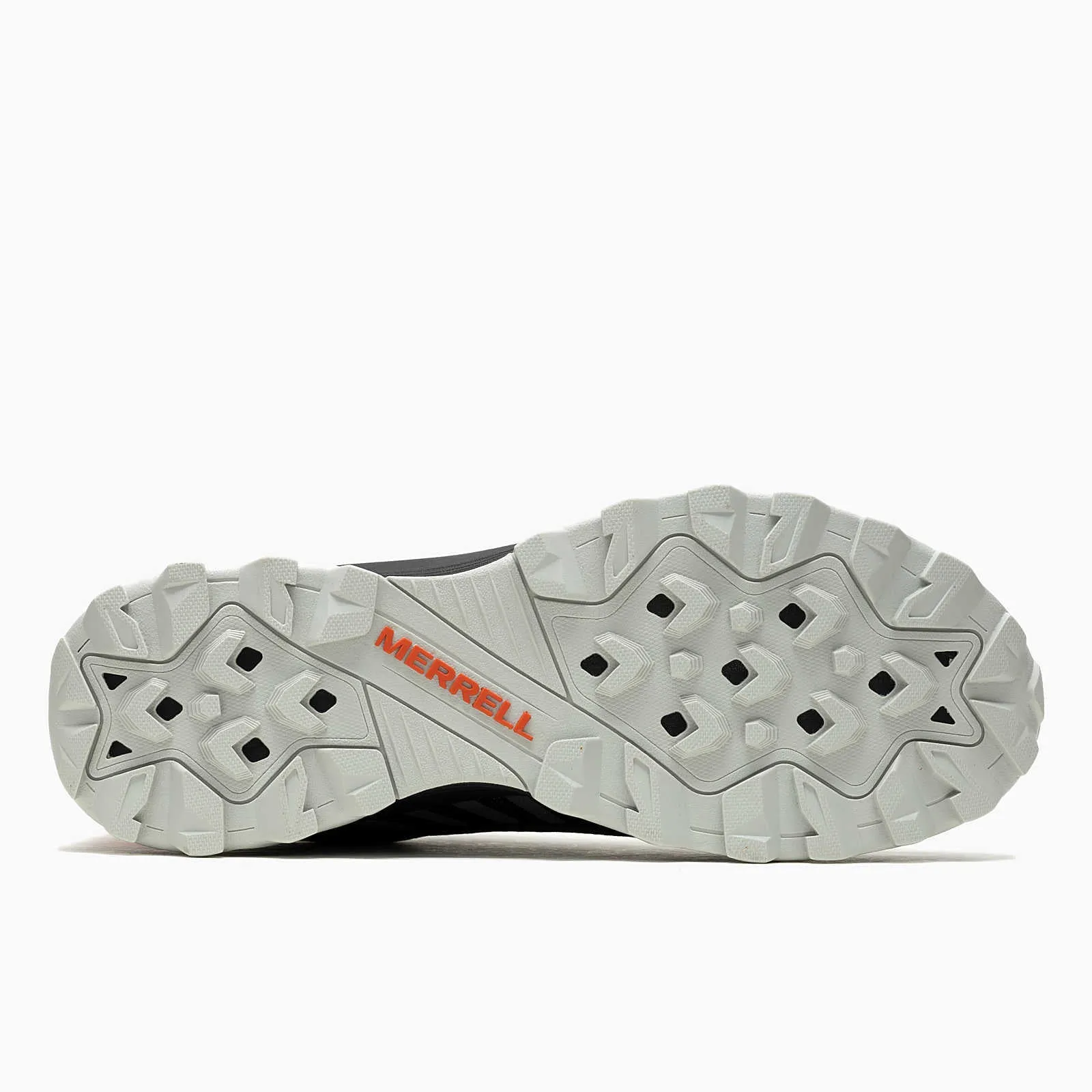 Men's Merrell Speed Eco Waterproof Charcoal/Tangerine rocky mountain sneakers Padded Tongue