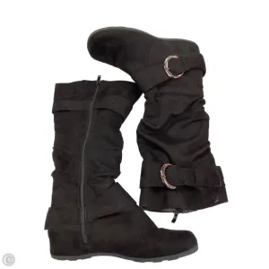 Boots Mid-calf Flats By Clothes Mentor In Black, Size: 10 Weekend Vibe Winter Wardrobe