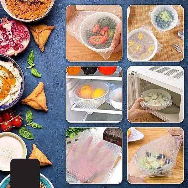 Stretch Lid Food Cover Set