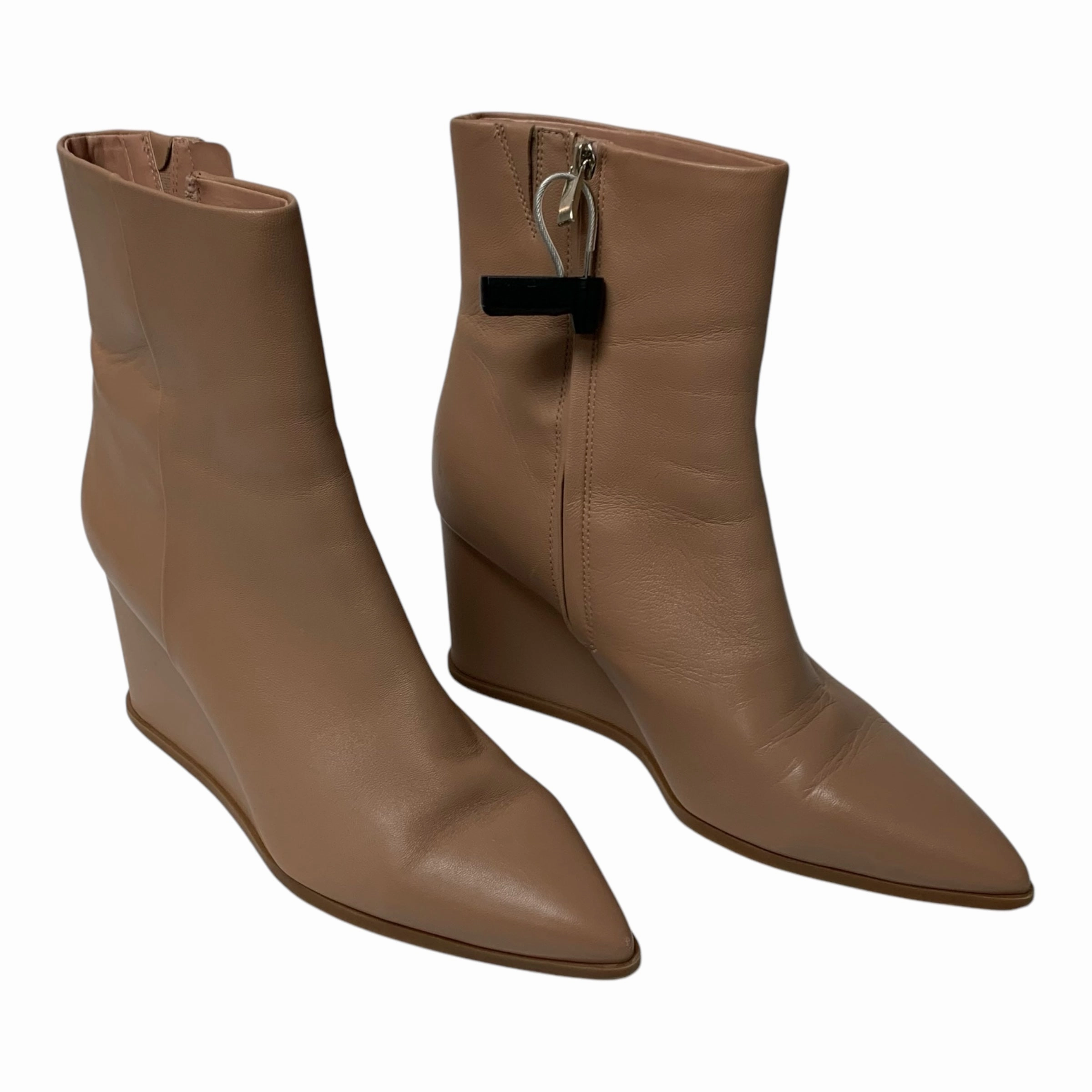 Boots Ankle Heels By Nordstrom In Brown, Size: 10 Lace Closure Cool Weather