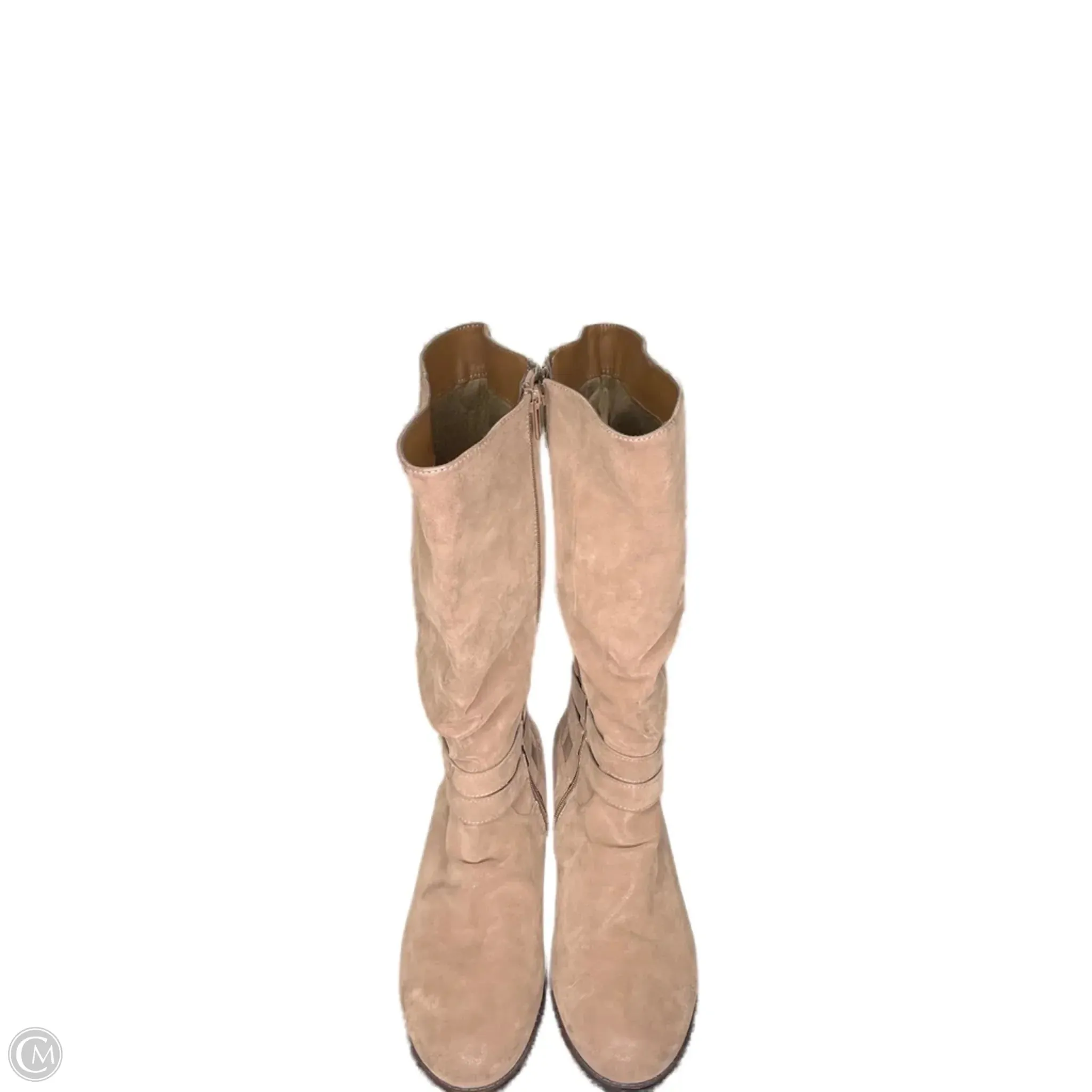 Boots Mid-calf Flats By Torrid In Brown, Size: 10 Outdoor Essential