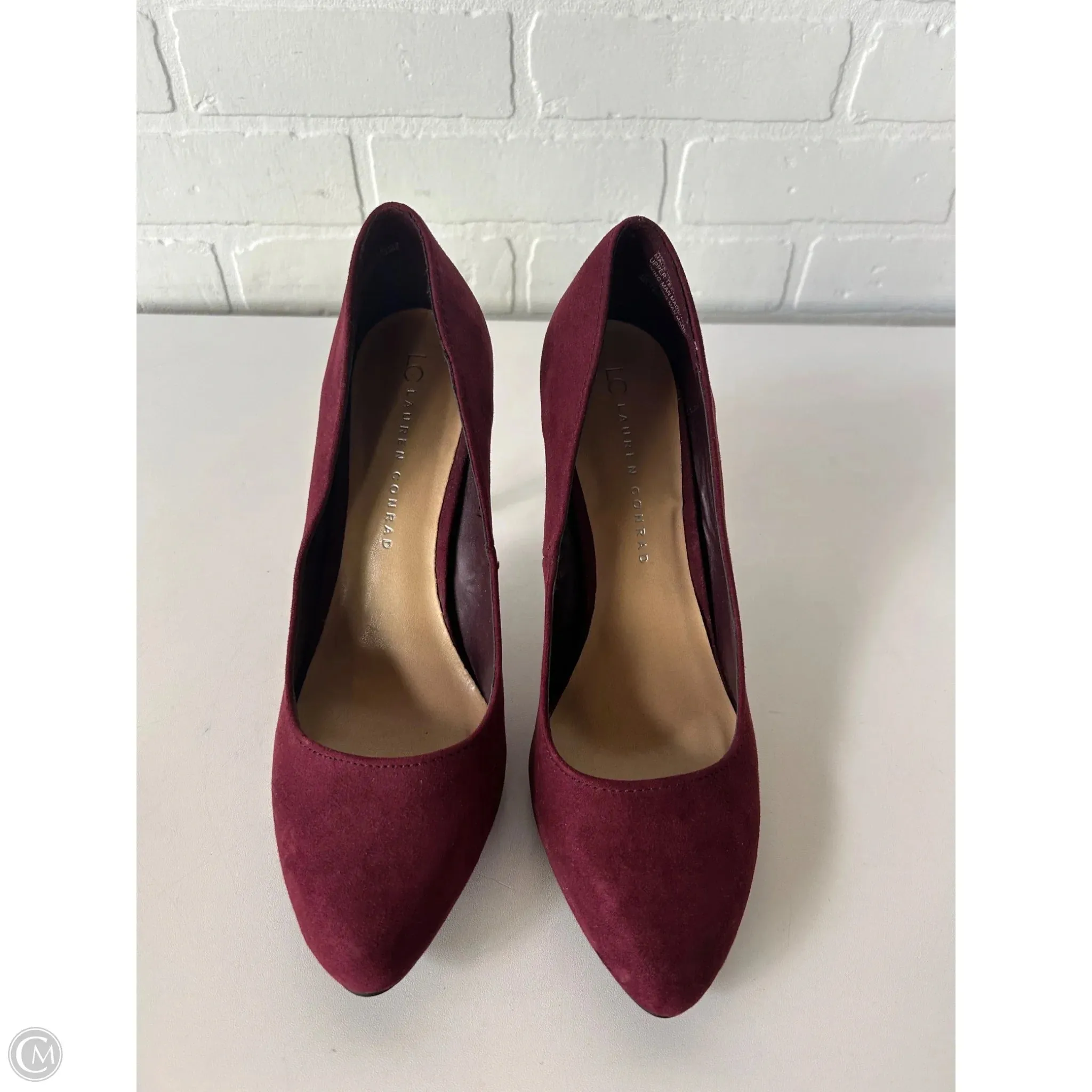 Shoes Heels Stiletto By Lc Lauren Conrad In Red, Size: 10 Padded Tongue