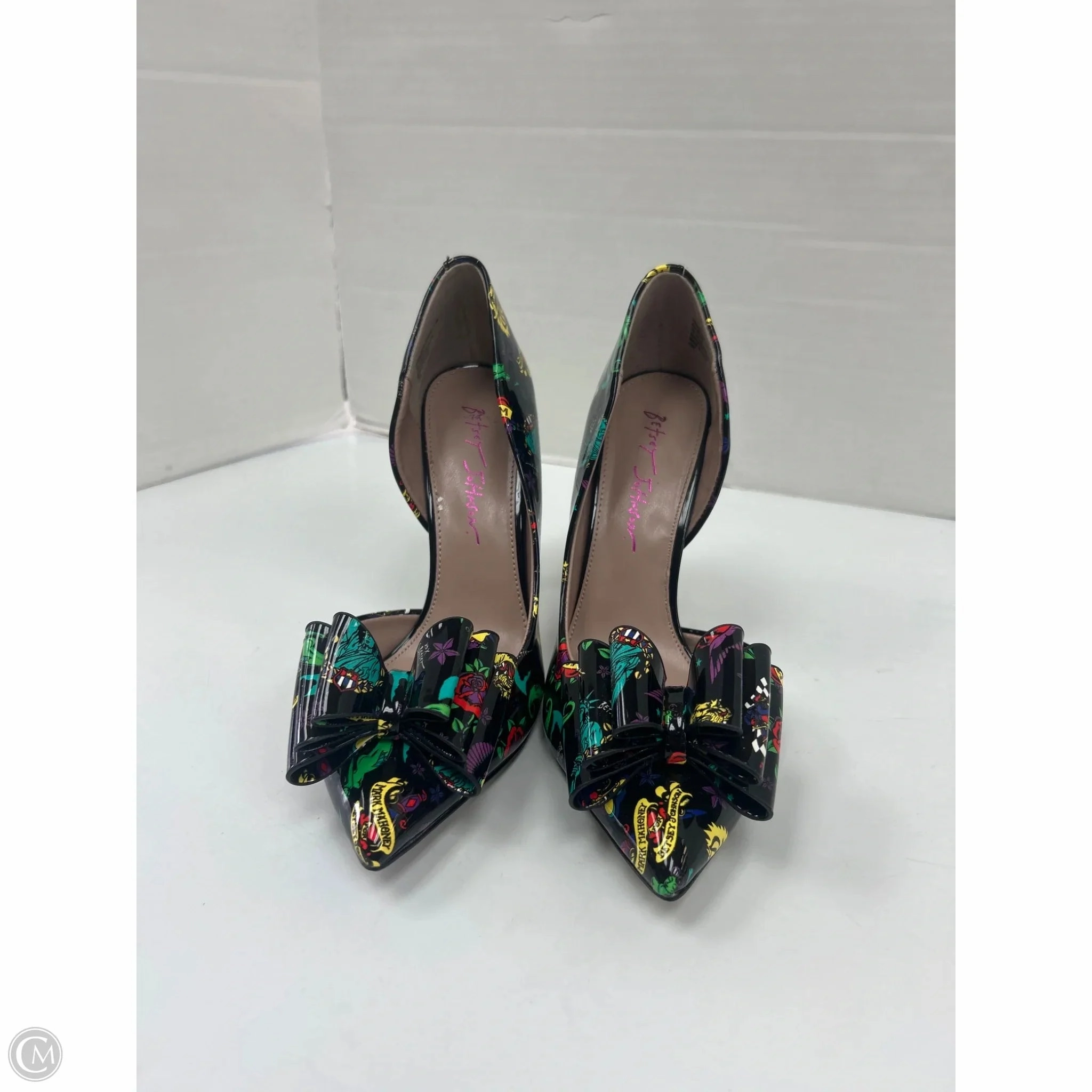 Shoes Heels Stiletto By Betsey Johnson In Black, Size: 7.5 Comfortable Day Pumps