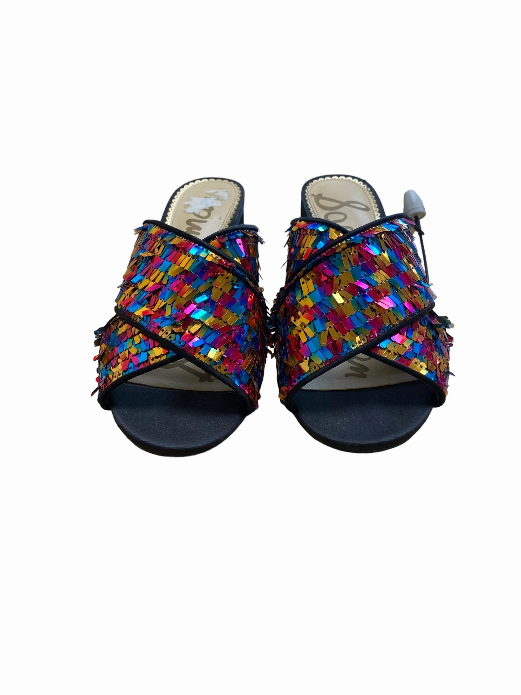 Wide Fit Heels Shoes Heels Block By Sam Edelman In Multi-colored, Size: 6.5