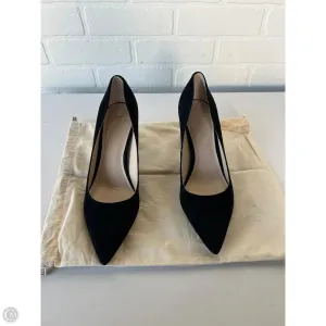 Smooth Surface Shoes Heels Block By Marc Fisher In Black, Size: 9