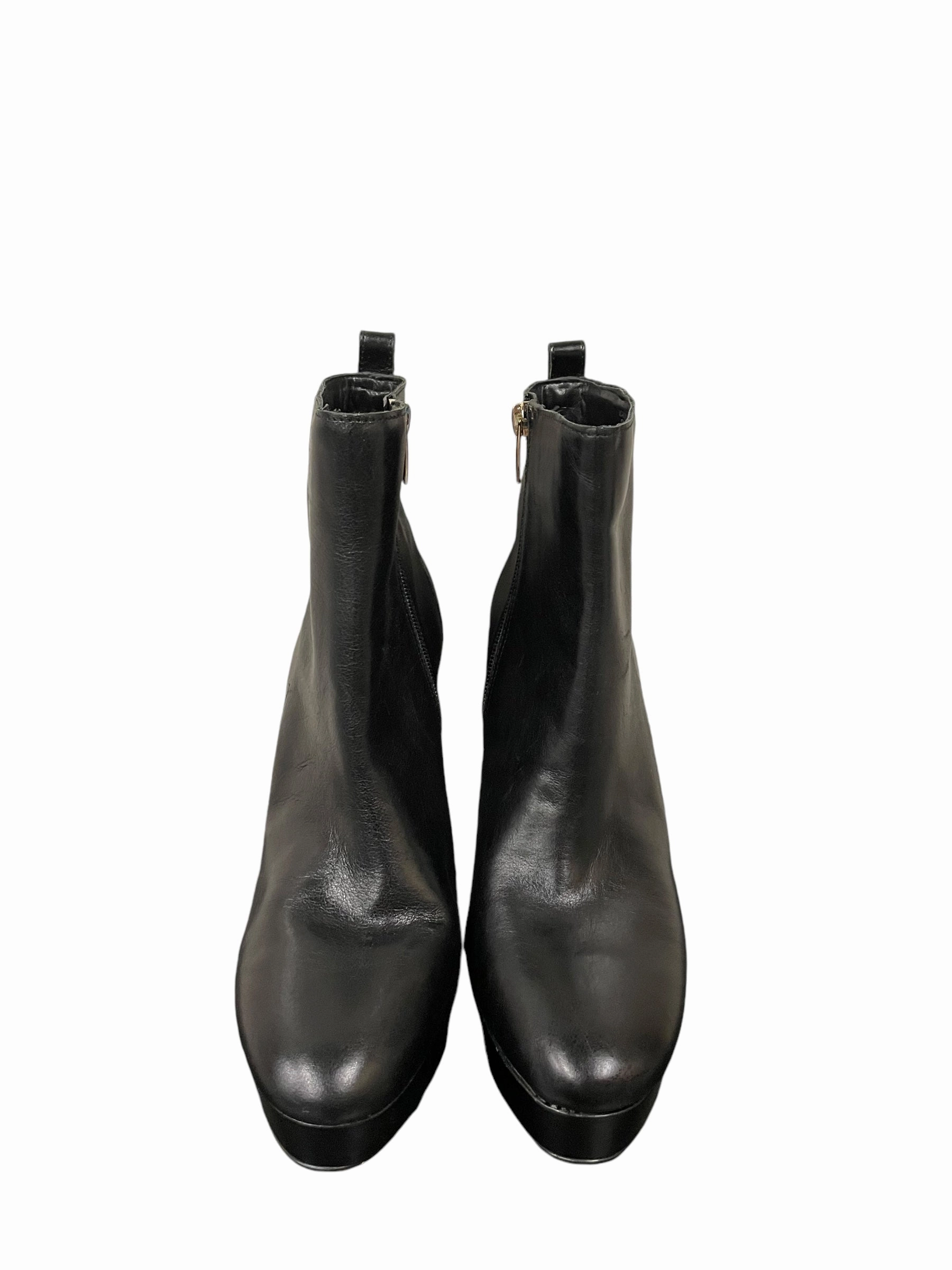Slip Resistant Weather Resistant User Boots Ankle Heels By Vince Camuto In Black, Size: 9