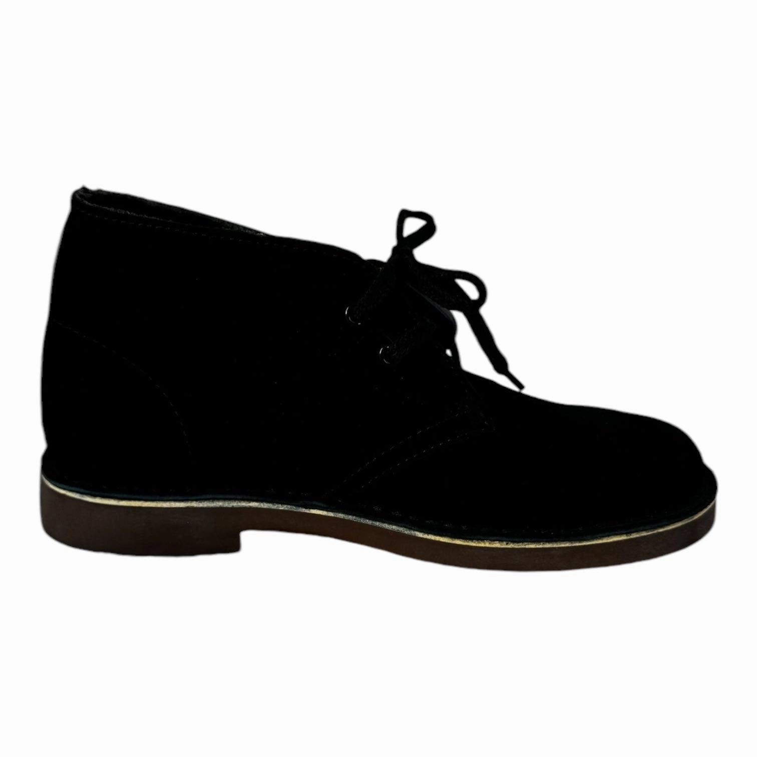 Fashionable Look Dynamic Arch Frame Boots Ankle Flats By Clarks In Black, Size: 6.5