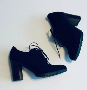 Open Heel Shoes Smooth Style Shoes Heels Block By Tommy Hilfiger In Black, Size: 7.5
