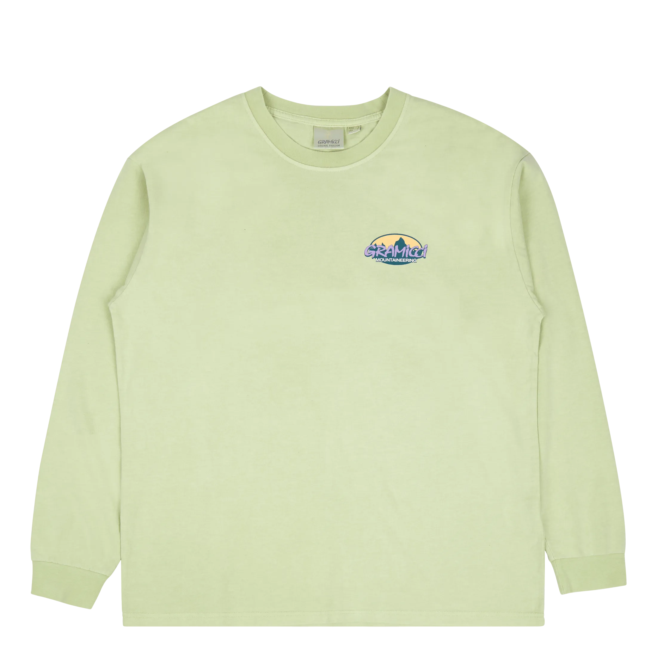 Summit L/s Tee Smoky Mint Pigment