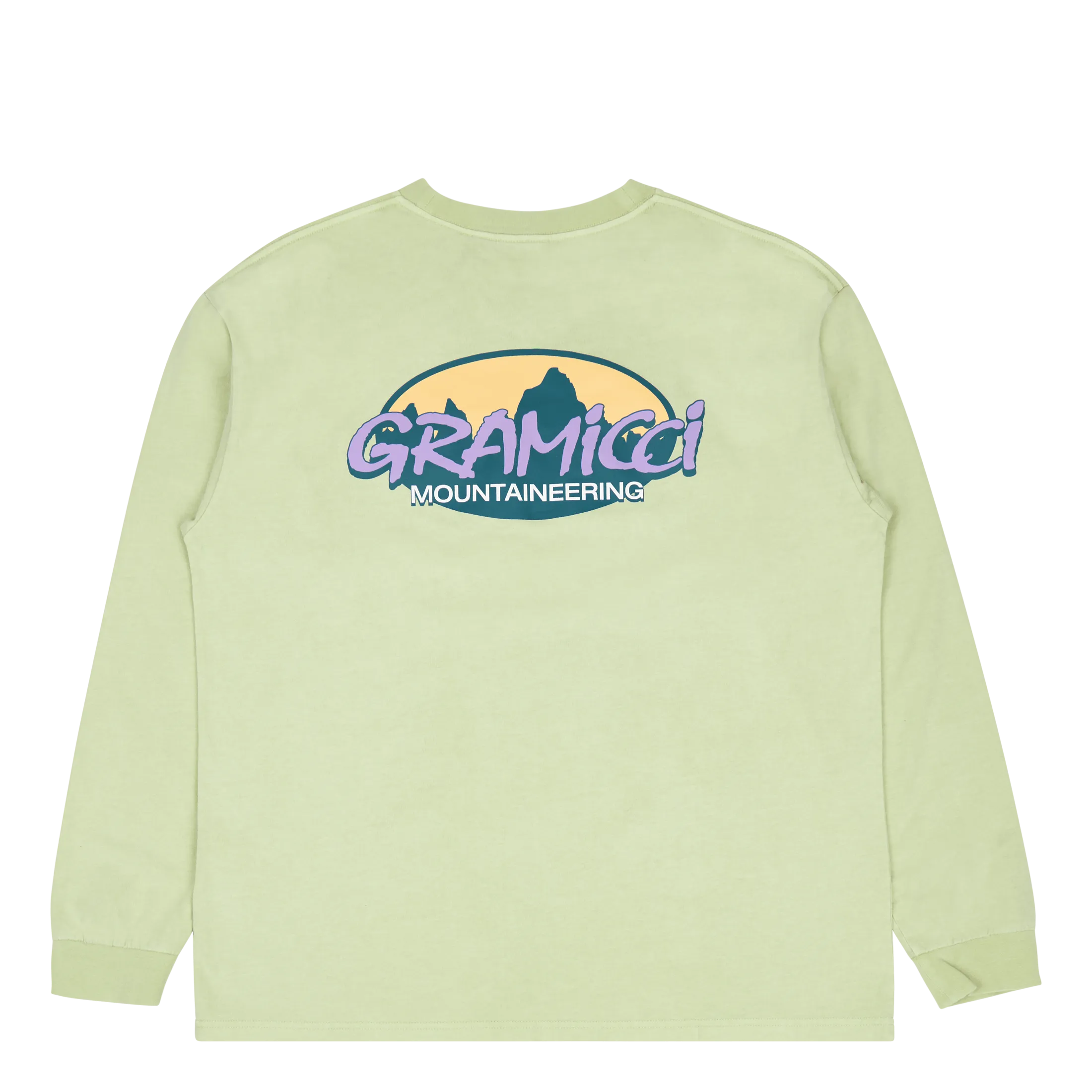 Summit L/s Tee Smoky Mint Pigment