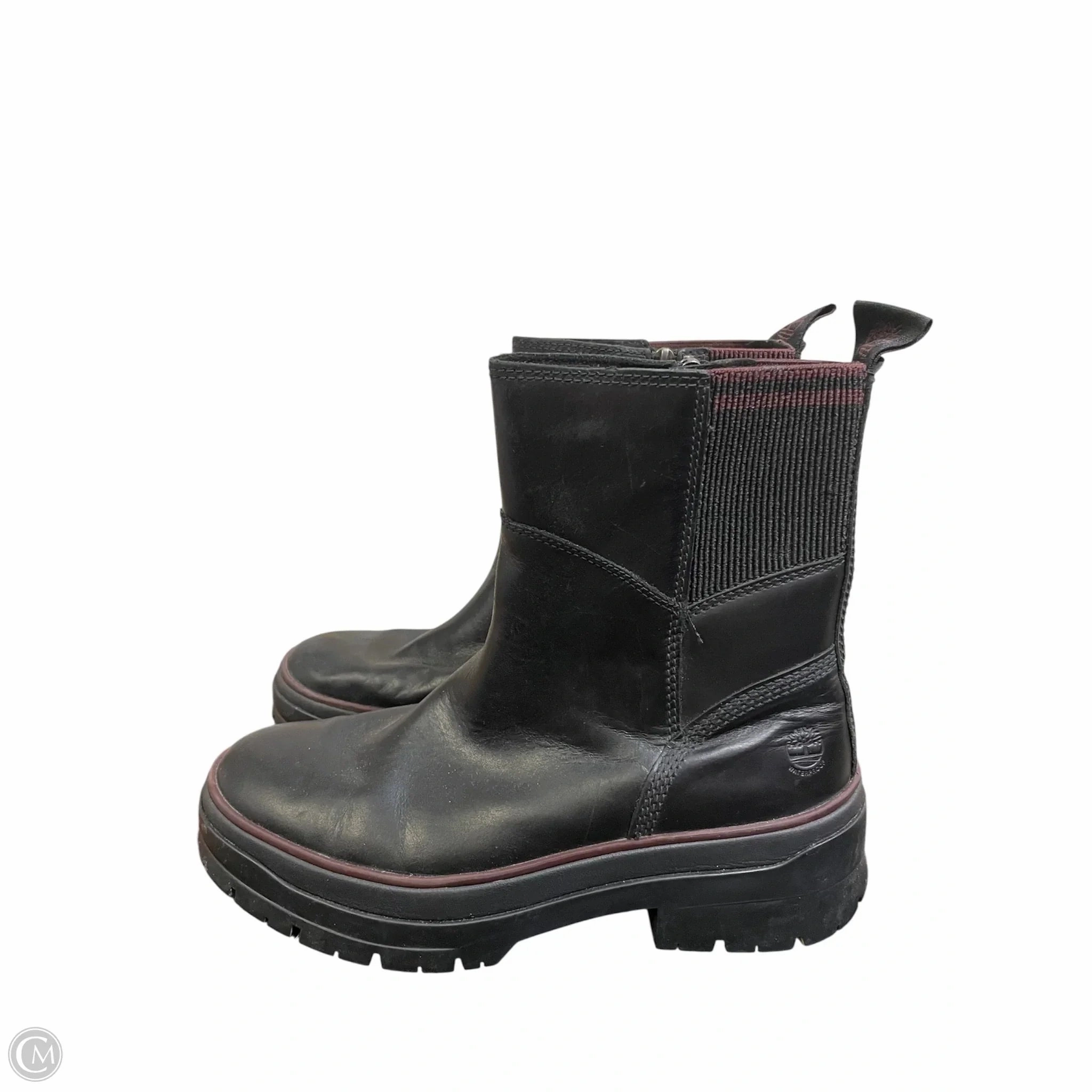 Boots Ankle Flats By Timberland In Black, Size: 8 Mud Resistant Weekend Wanderer