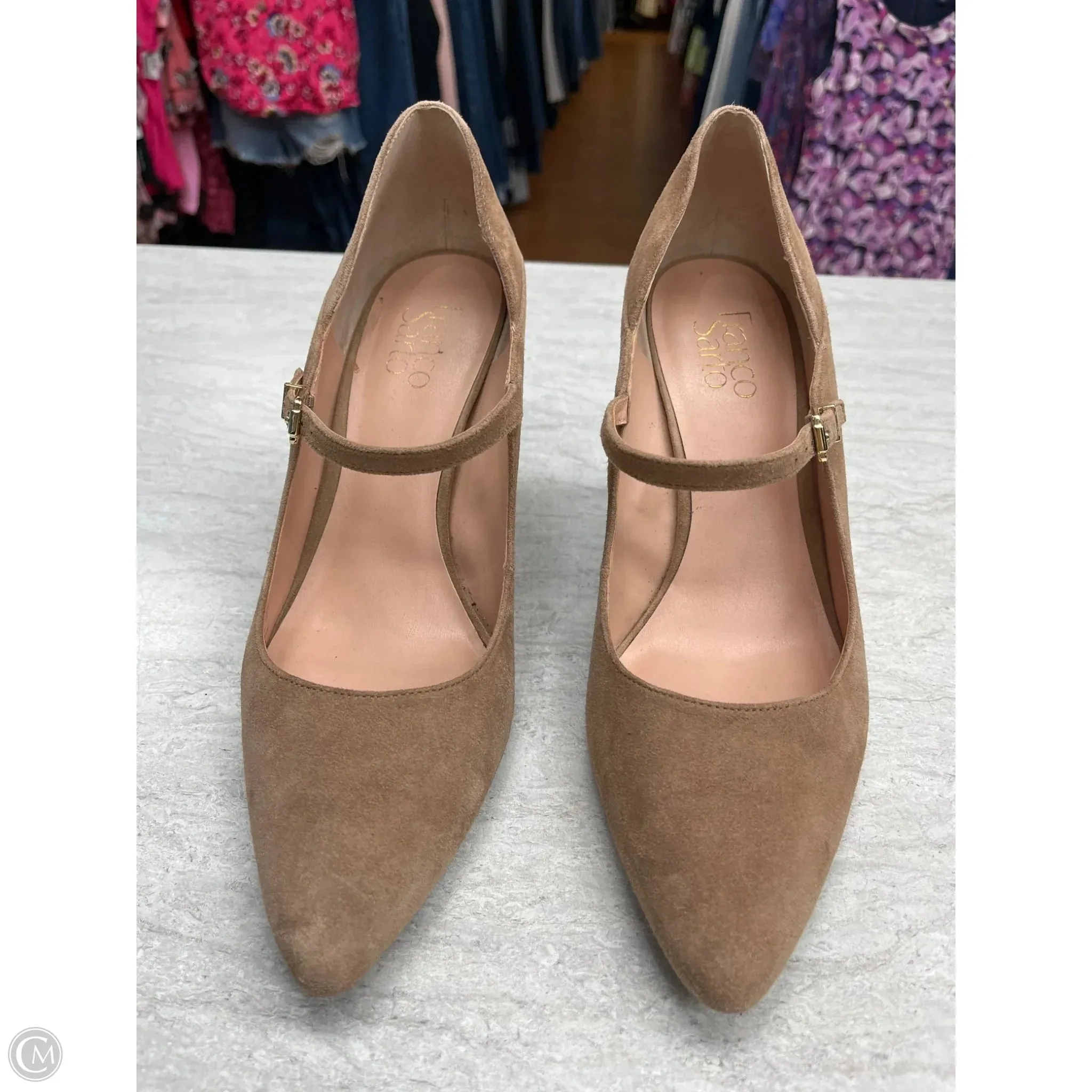 Shoes Heels Stiletto By Franco Sarto In Tan, Size: 10 Sexy High Heels High Top