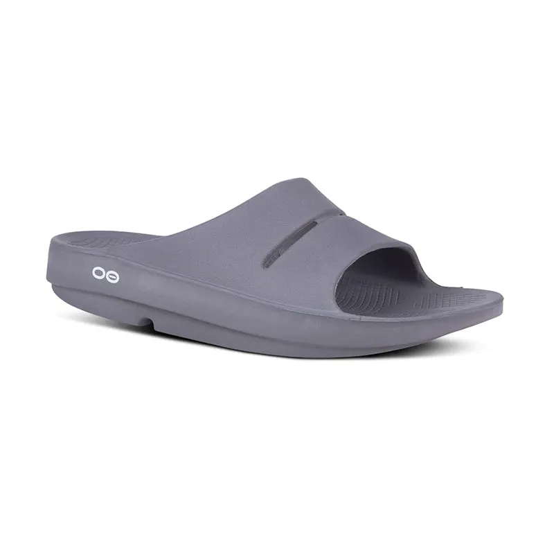 Men's OOahh Slide Slate Smooth Surface