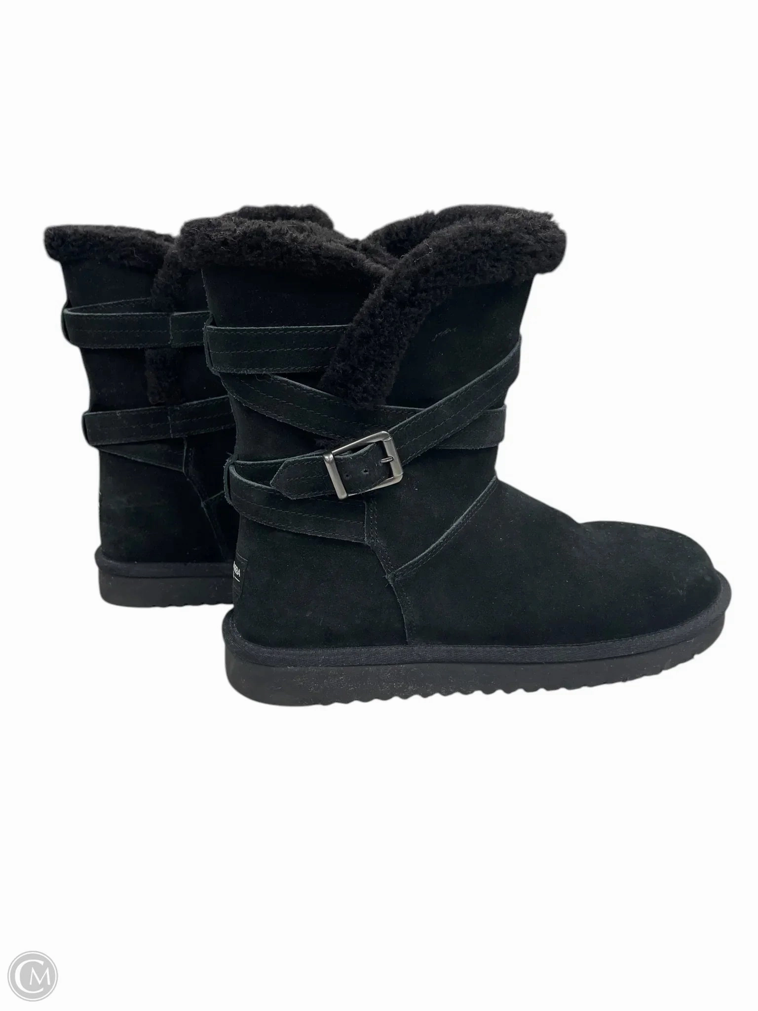 Boots Ankle Flats By Koolaburra By Ugg In Black, Size: 9 Sport Inspired
