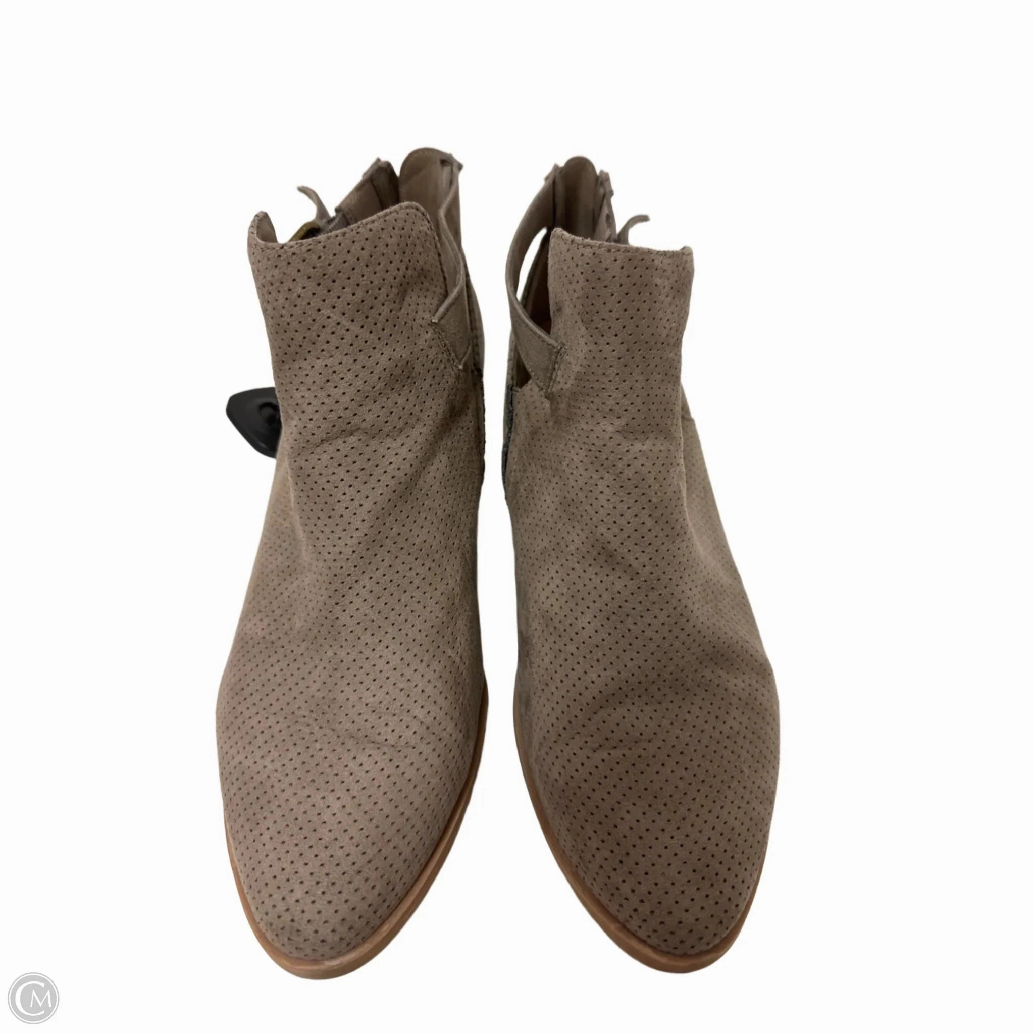 Office Smart Boots Ankle Flats By Dolce Vita In Taupe, Size: 8