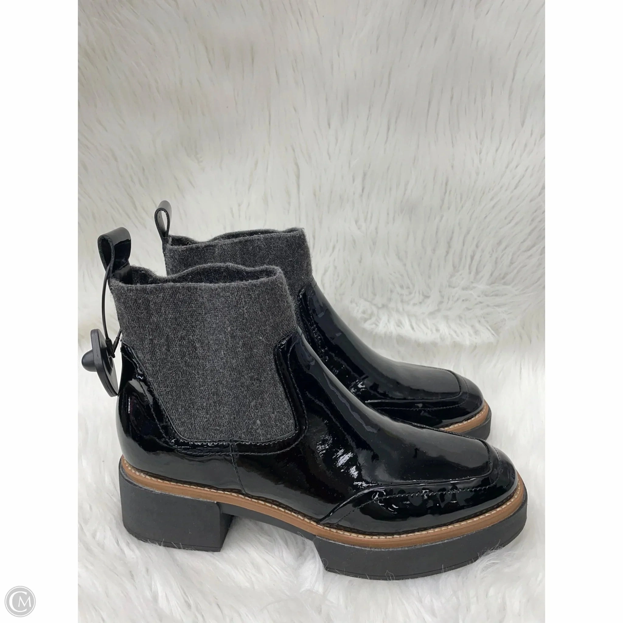 Boots Ankle Heels By Dolce Vita In Black, Size: 10.5 Insulated Cold Weather Commuter Non Marking Sole
