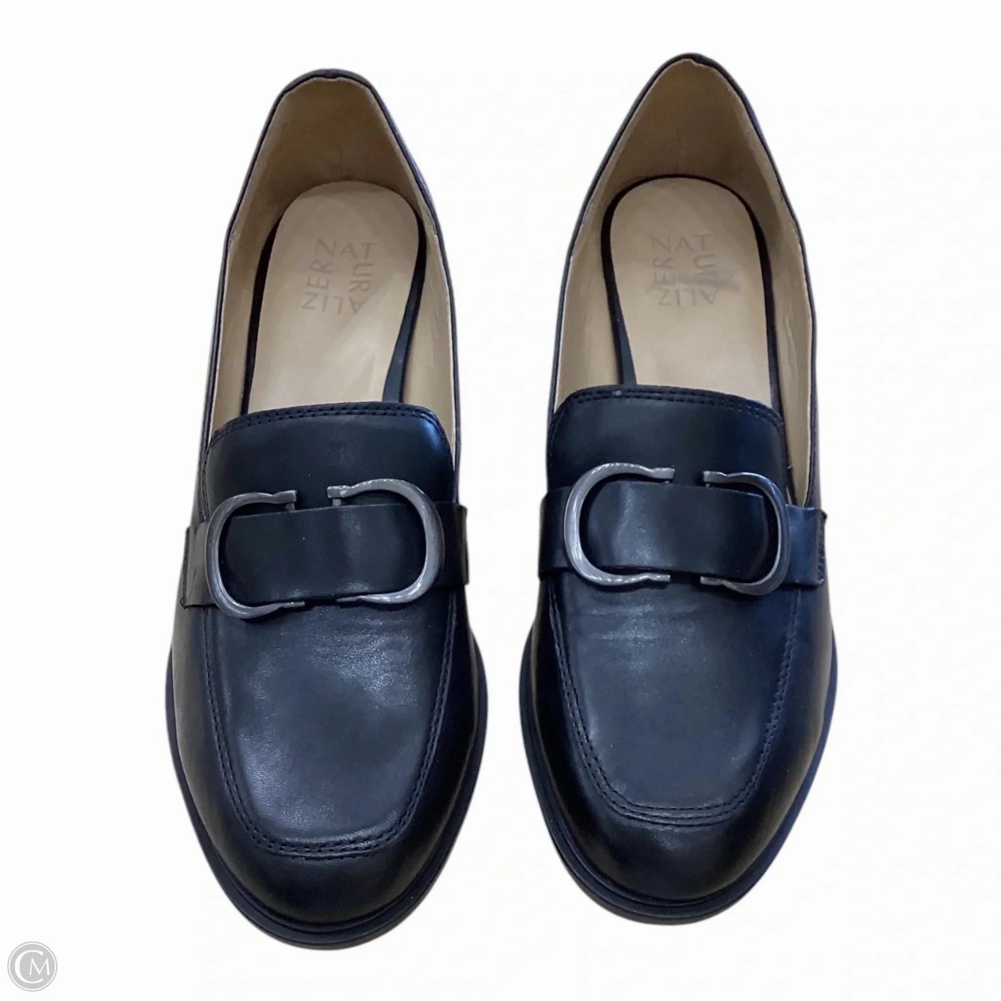 Shoes Heels Block By Naturalizer In Black, Size: 10 Sleek Dress Shoes Chunky Heel