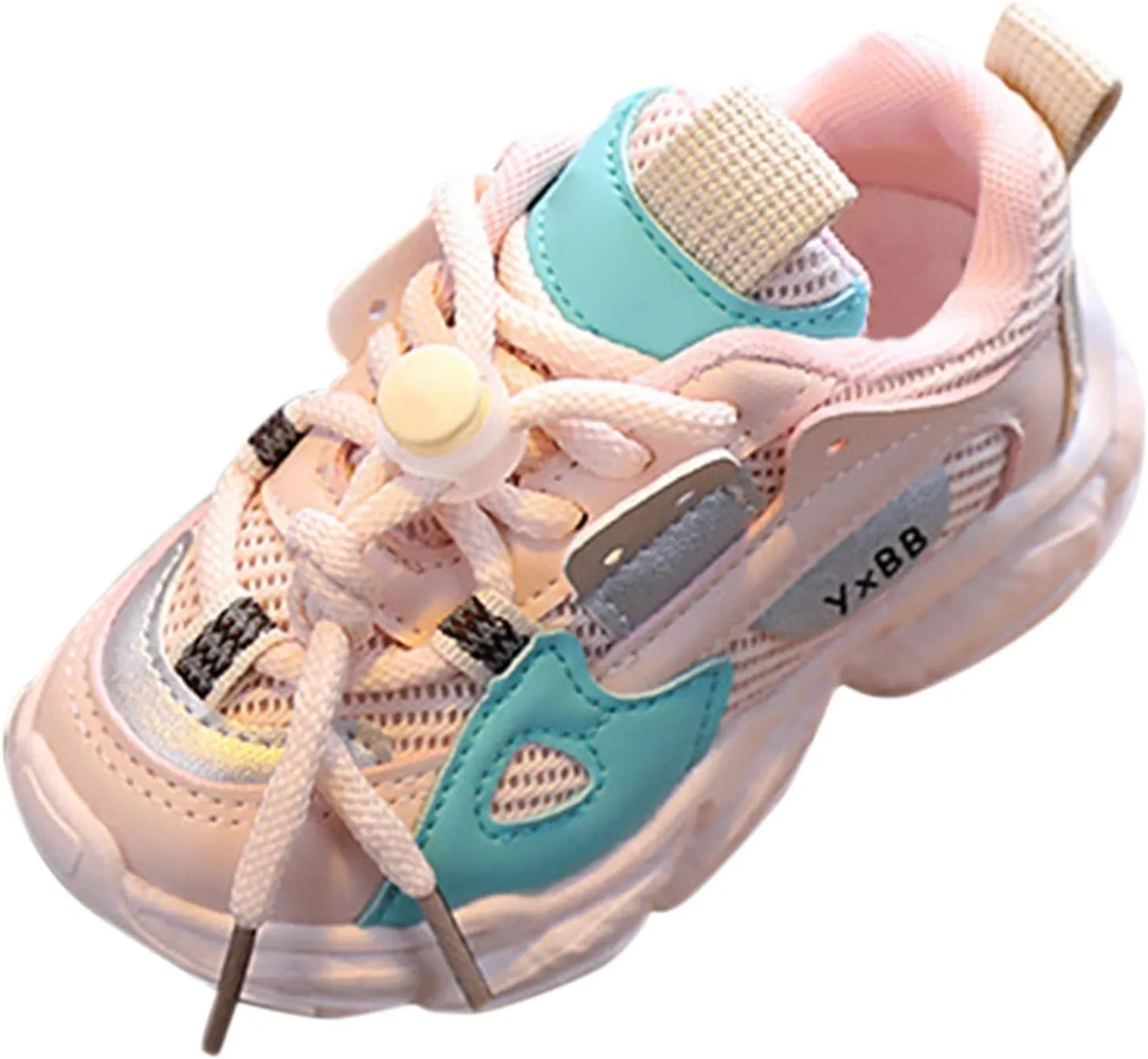 Toddler Boys Girls Running Shoes Non Slip Athletic Tennis Shoes for Kids Breathable and Lightweight Walking Shoes