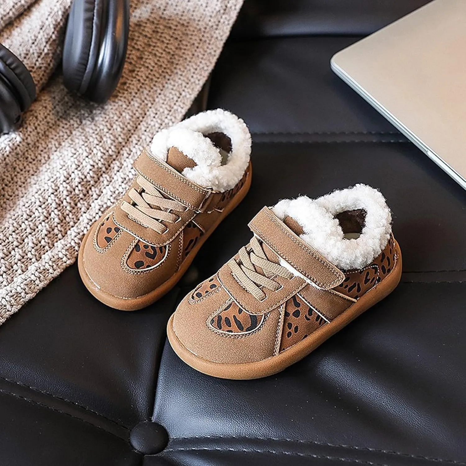 Toddler Girls Lightweight Breathable Sneakers Athletic Tennis Shoes for Running Walking Non Slip Snow Ankle Boots