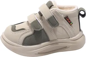 Toddler Little Kid Boys Girls Lightweight Breathable Sneakers Strap Athletic Tennis Shoes for Running Walking