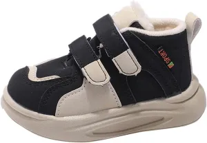 Toddler Little Kid Boys Girls Lightweight Breathable Sneakers Strap Athletic Tennis Shoes for Running Walking