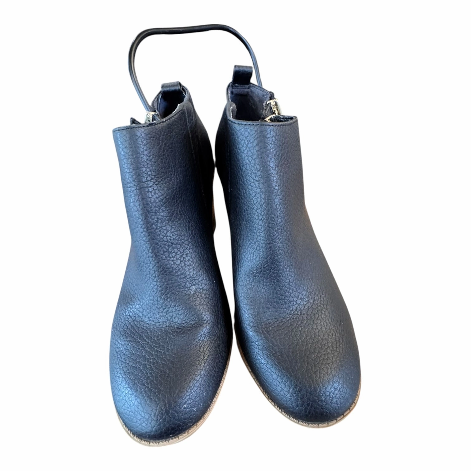 Light Weight Boots Ankle Heels By Dr Scholls In Black, Size:8.5