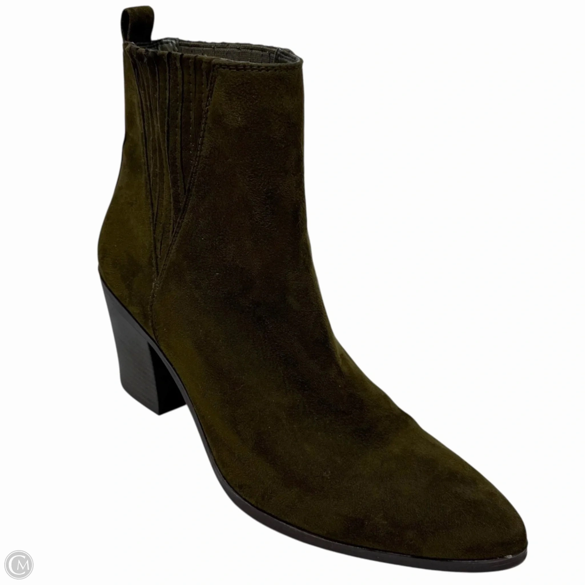 Ergonomic Shape Cushioned Step All Day Worker Reina Boot  By Esprit In Green, Size: 10