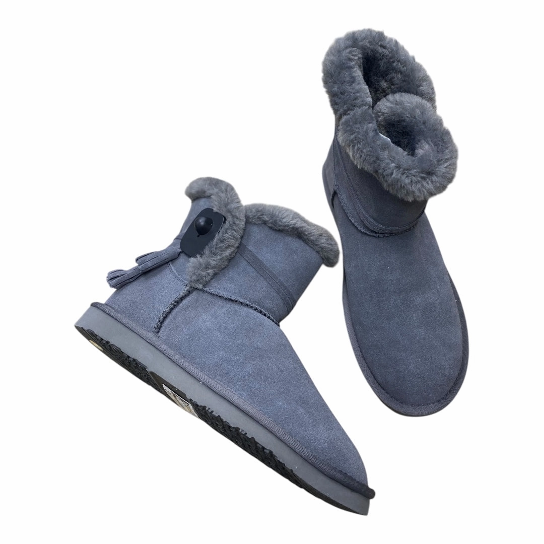 Boots Ankle Flats By Cmc In Grey, Size: 10 Shock Absorbing Weather Resistant User Anti Odor Outdoor Explorer