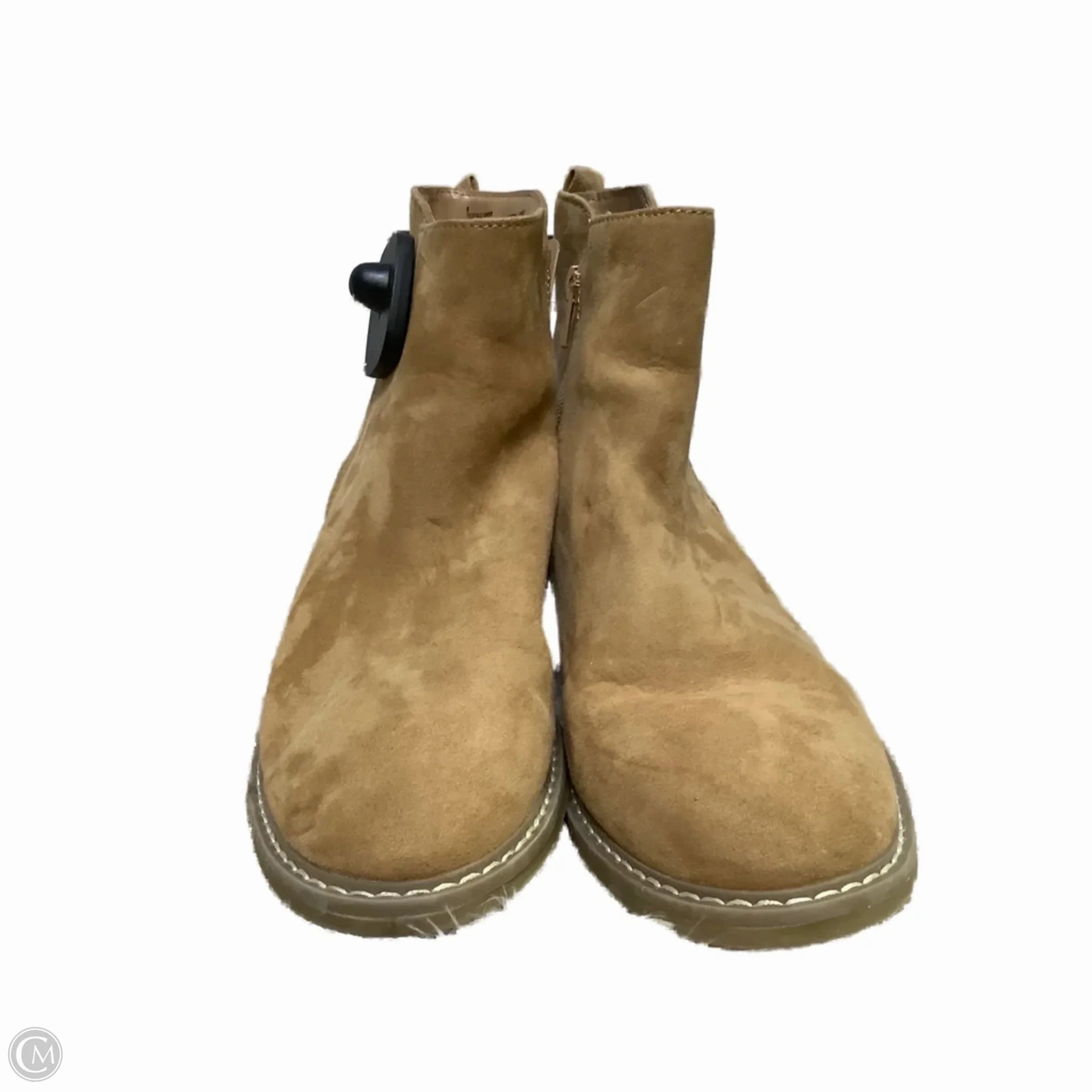 Comfortable Shank Boots Ankle Flats By Universal Thread In Brown, Size: 8