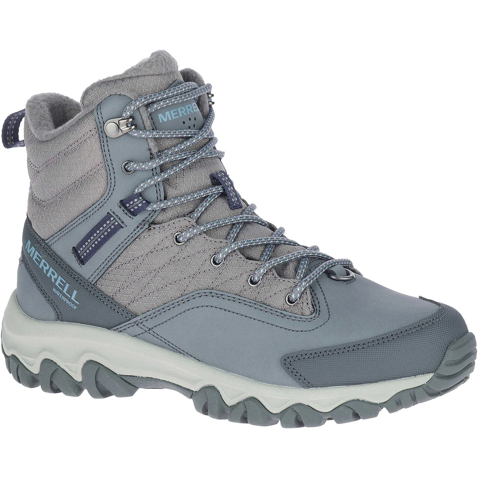 Women's Merrell Thermo Akita Mid Waterproof Charcoal ErgonomicDesign