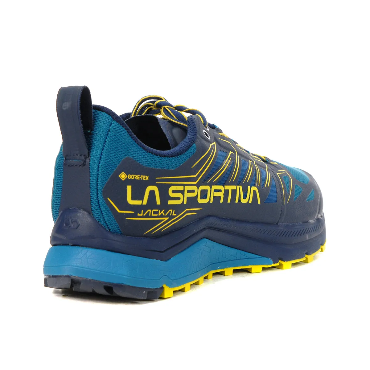 Men's La Sportiva Jackal GTX Night Blue/Moss Lace Garage