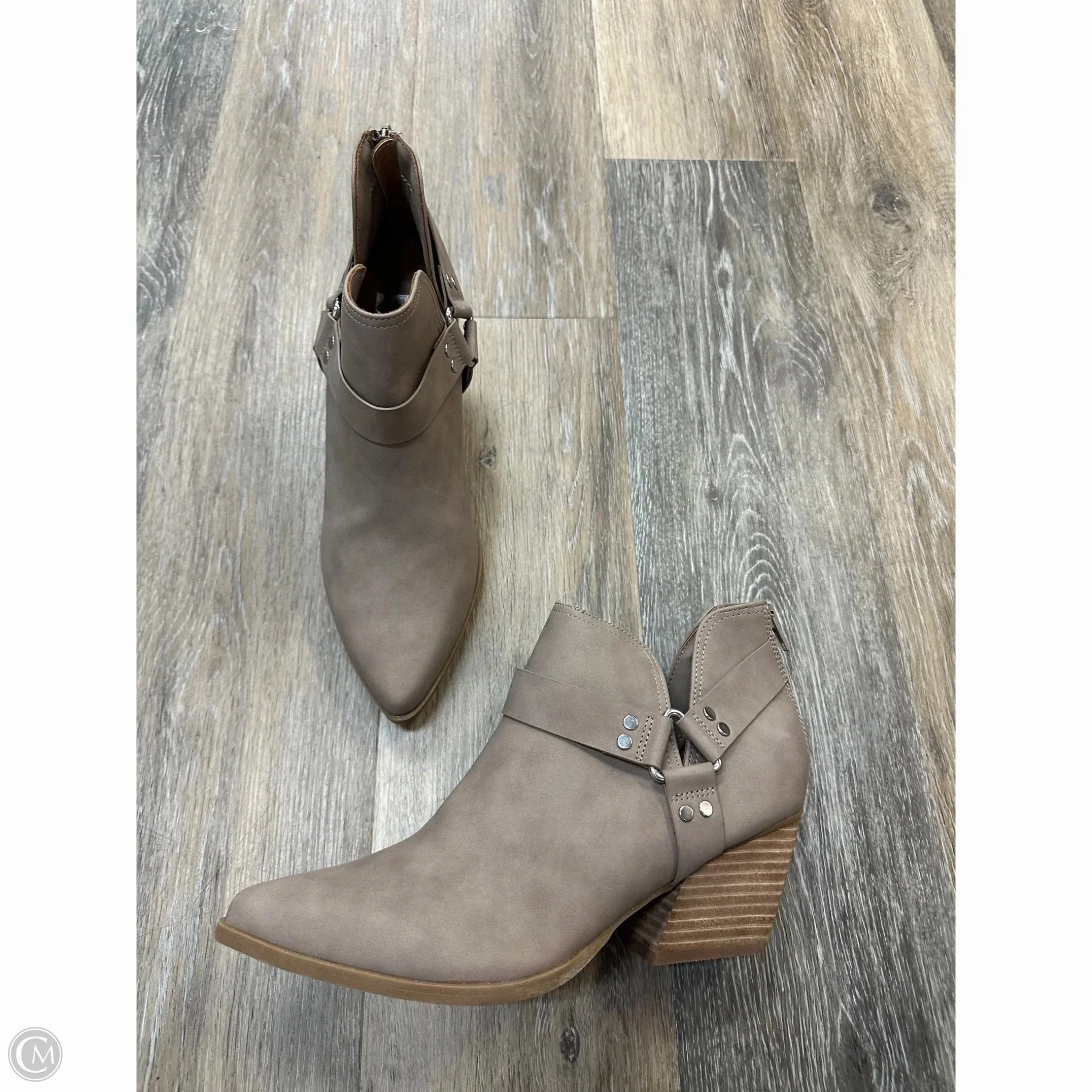 Boots Ankle Heels By Dolce Vita In Tan, Size: 10 Sturdy Heel Counter Zero Break In Comfort