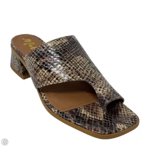 Goddess Sandals By Matisse In Animal Print, Size: 7.5 Leather