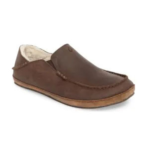 Men's Moloa Slipper Dark Wood Comfy Footwear Everyday Comfort