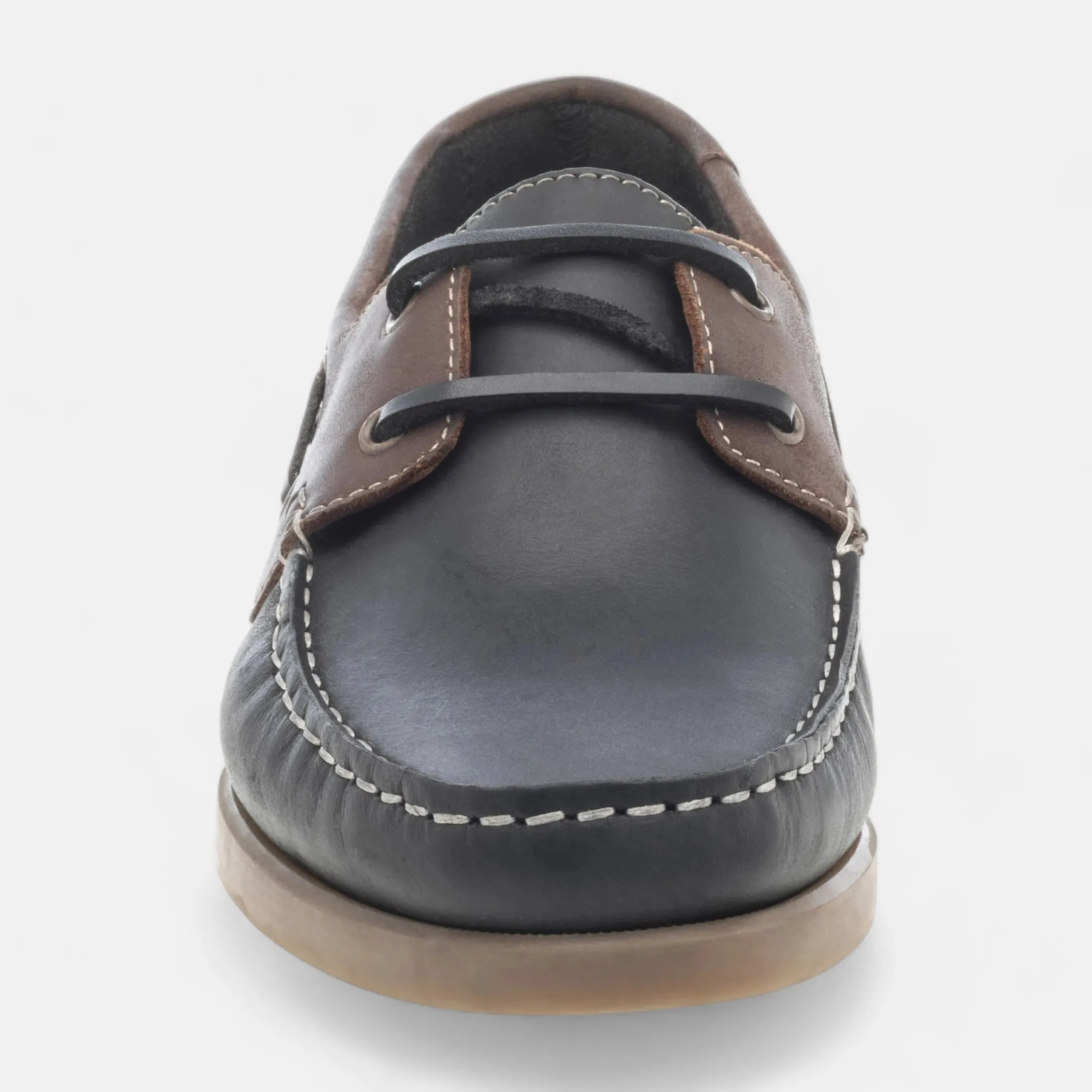 Trek Stone Boat Shoes - Black / Brown