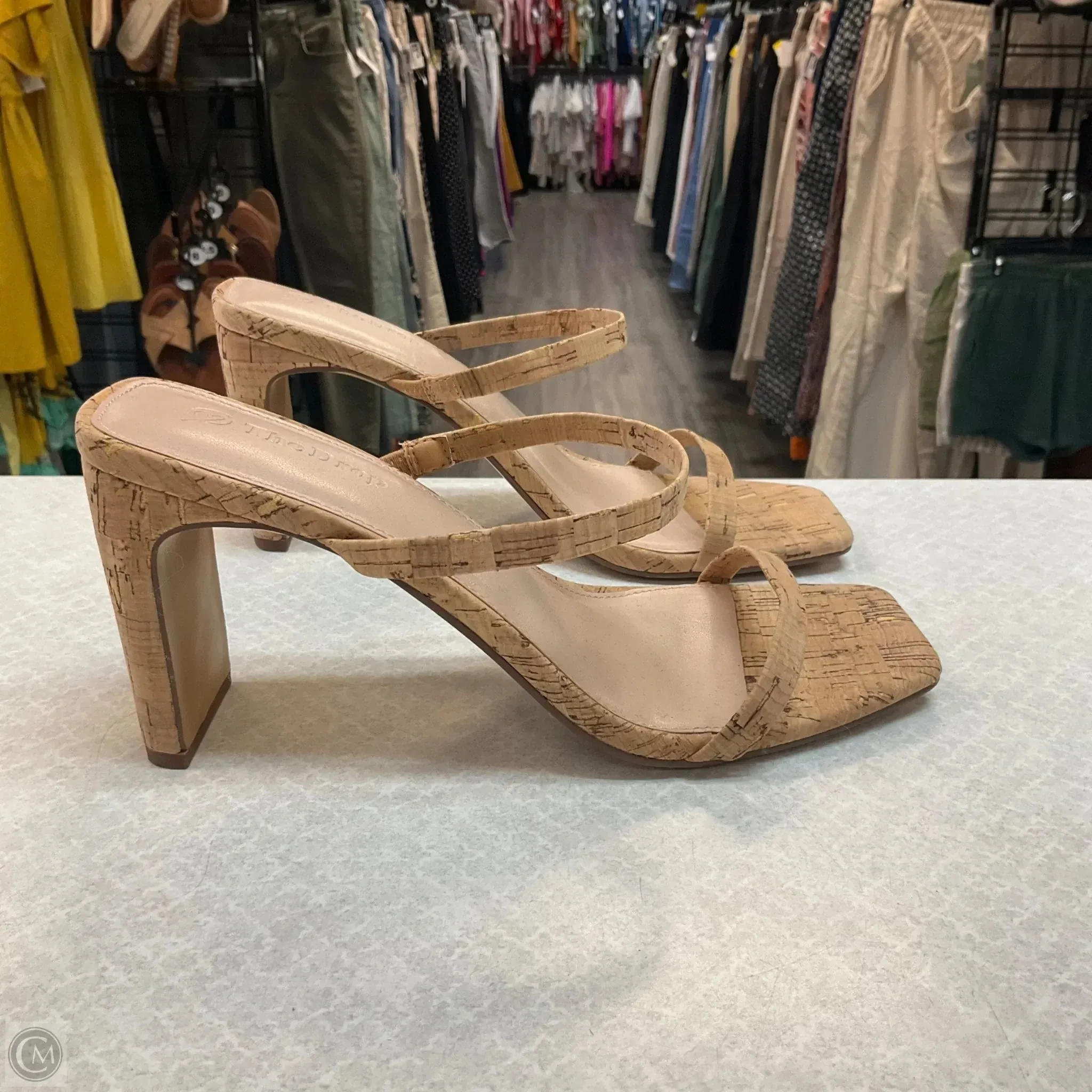 Shoes Heels Block By Clothes Mentor In Brown, Size: 8 Stiletto Heel Custom Wedding Heels