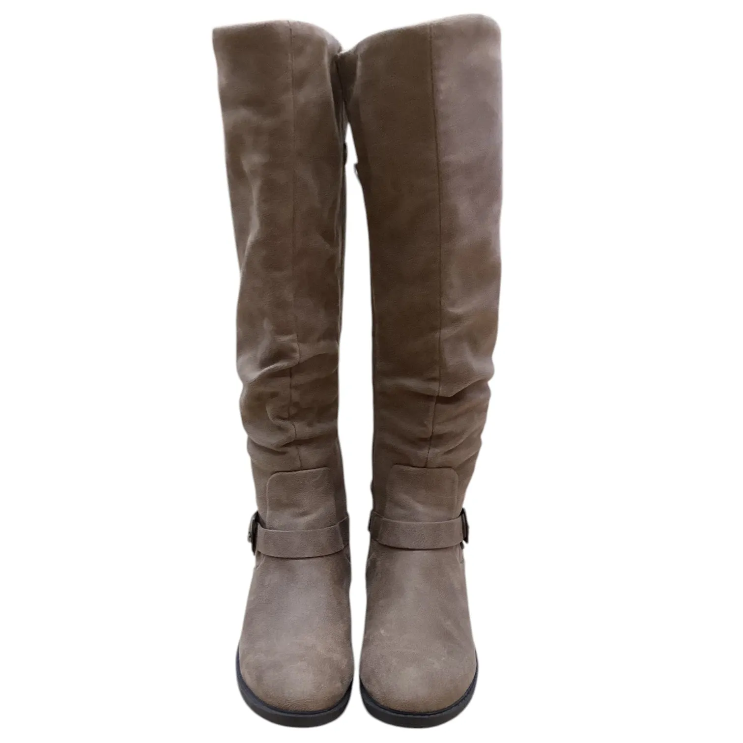 Boots Knee Heels By Bare Traps In Brown, Size: 5.5 Timeless Boots Cold Walk