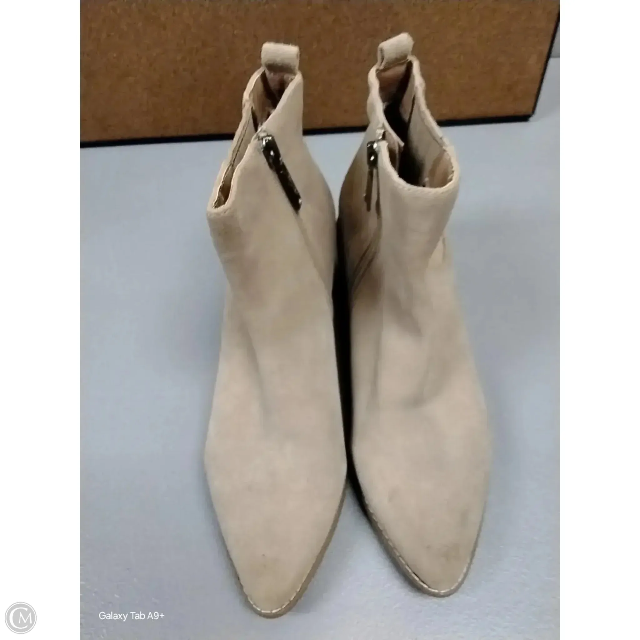 Shoes Heels Block By Blondo In Tan, Size: 9 Luxury Heels for Office Wedding Day Stilettos