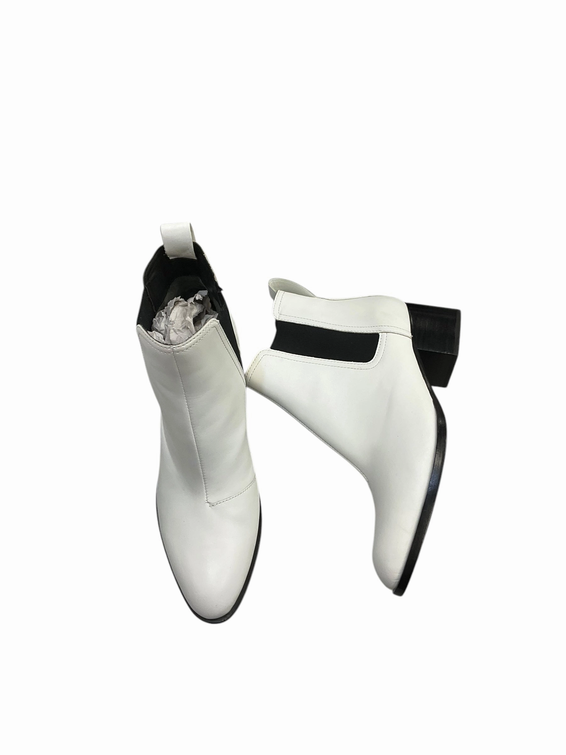 Reinforced Form Adventure Seeker High Traction Stylish Explorer Boots Ankle Heels By Rag And Bone In White, Size: 8.5