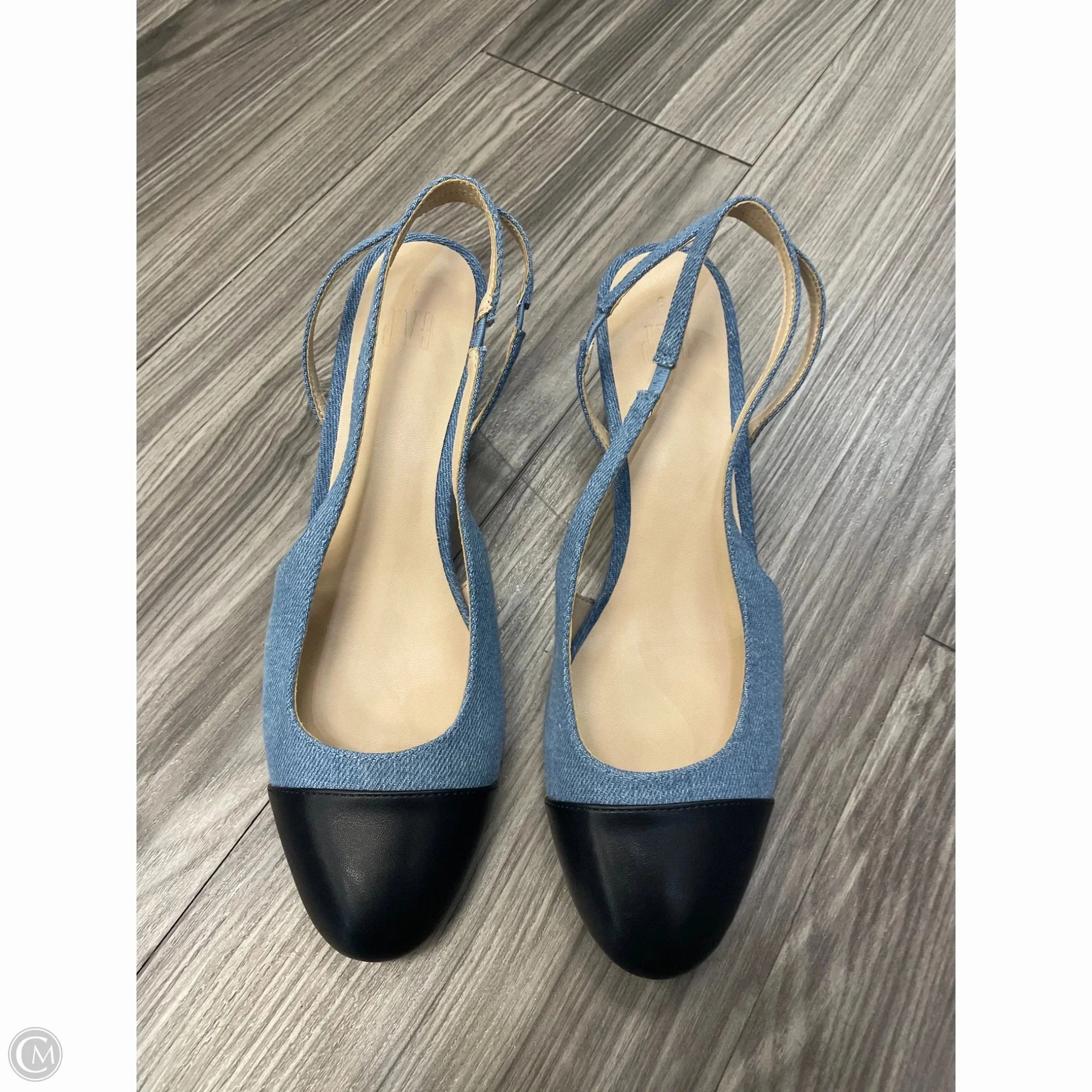 Shoes Heels Block By Gap In Blue, Size: 9 High Fashion Shoes