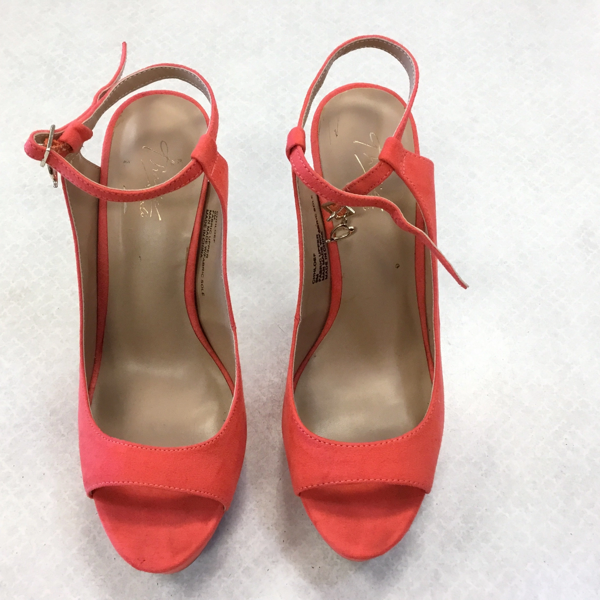 Graceful Vibe Shoes Heels Stiletto By Thalia Sodi In Coral, Size: 9
