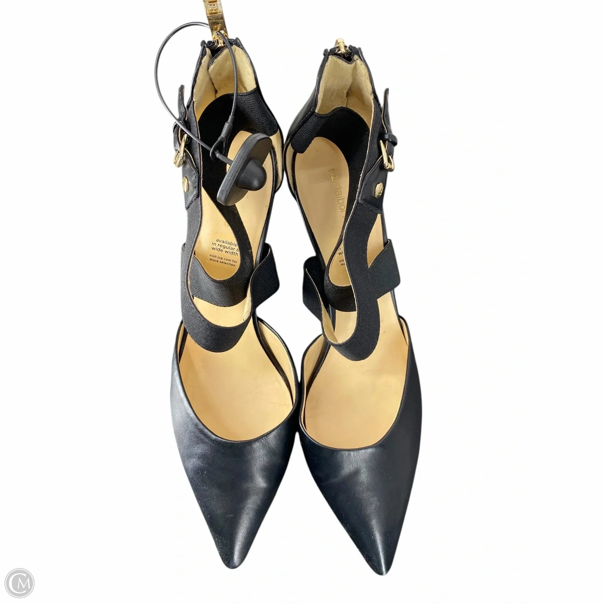 Effortless Style waterproof Shoes Heels Stiletto By Liz Claiborne In Black, Size: 11