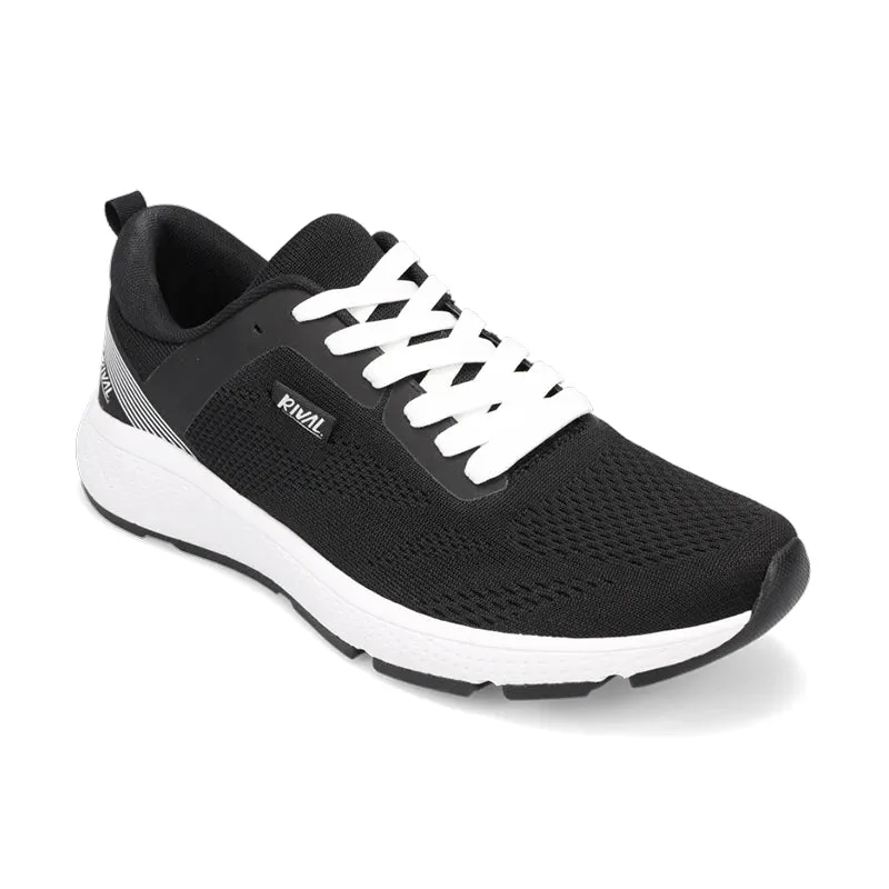 Anti Slip Lacing Men's Rush Black/White/Black